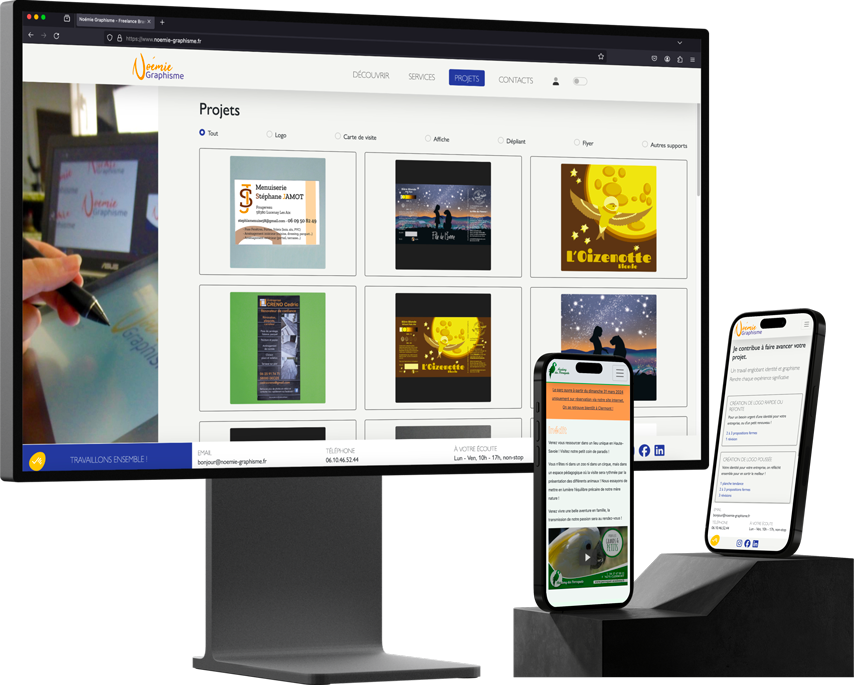Noemie Graphisme - Site internet